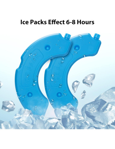 Paquetes de hielo iPettie para alimentador automático 2-Pack