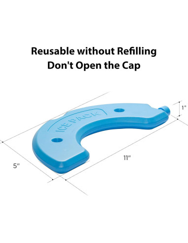 Paquetes de hielo iPettie para alimentador automático 2-Pack