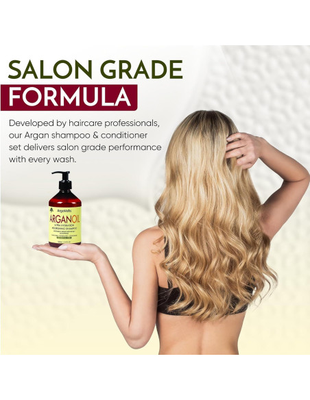 Juego de Champú y Acondicionador ArgaVellis 0.99kg - Hidratante