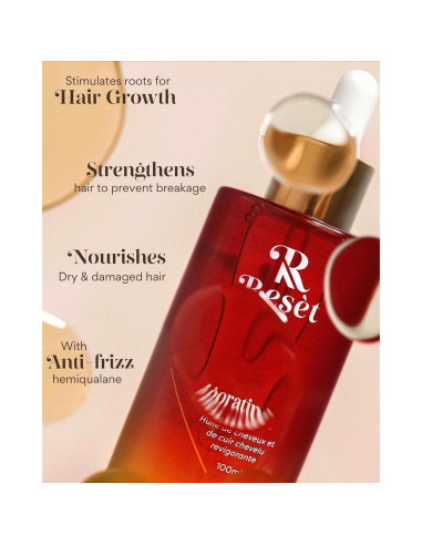 Aceite Natural para el Crecimiento del Cabello Rest 100 ml