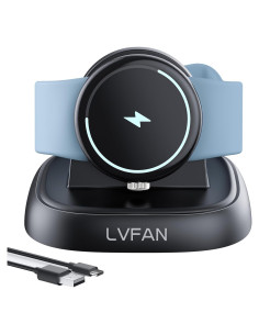 Cargador Dock LVFAN para Pixel Watch 3 2 y Fitbit Versa 4 3