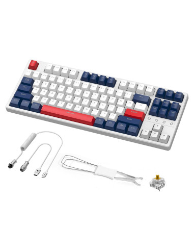 Teclado Mecánico Inalámbrico TKL Attack Shark K87 RGB