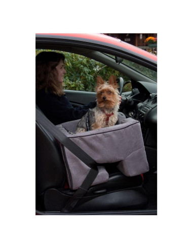 Asiento Elevador para Automóvil Pet Gear Lookout - Grande, 56x43x29 cm, Almohada Removible