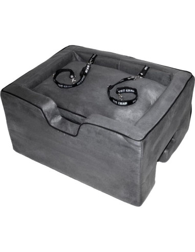 Asiento Elevador para Automóvil Pet Gear Lookout - Grande, 56x43x29 cm, Almohada Removible