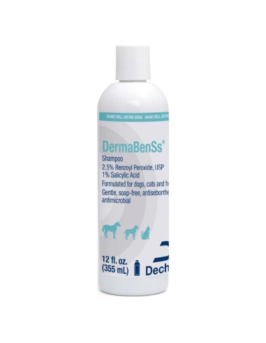 Champú DermaBenS para Perros, Gatos y Caballos 340g
