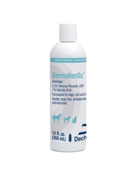 Champú DermaBenS para Perros, Gatos y Caballos 340g