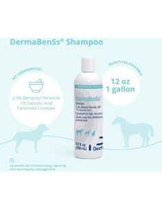 Champú DermaBenS para Perros, Gatos y Caballos 340g 2