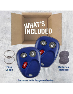 Control Remoto KeylessOption 2X para Cadillac y Chevrolet 2