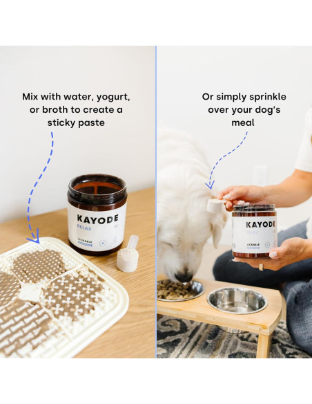 Pasta Relajante para Perros Kayode 299g - Sabor Tocino y Arándano