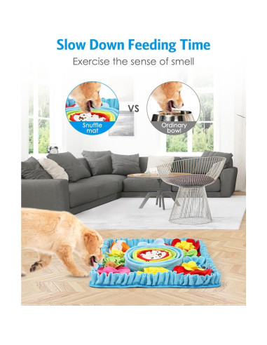 Alfombra de Olfateo AMIR para Perros 50x50 cm Interactiva
