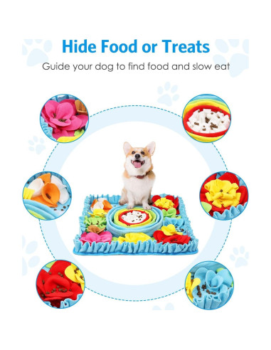 Alfombra de Olfateo AMIR para Perros 50x50 cm Interactiva