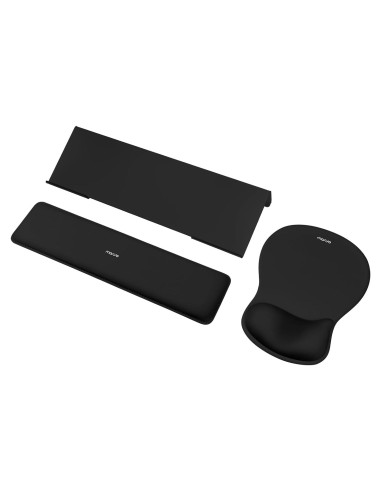 Soporte para Teclado y Reposamuñecas MOSISO Negro Ergonómico