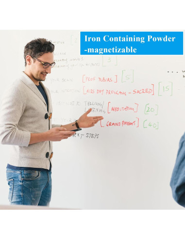 Pegatina de Pizarra Blanca Adhesiva Qiytecno 40.6x61 cm