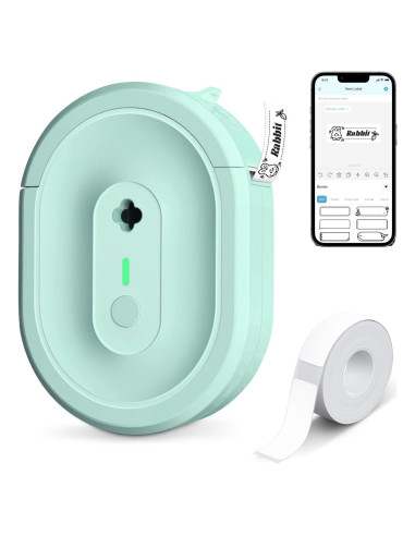 Impresora de Etiquetas Térmica Bluetooth Anycash N12 Portátil