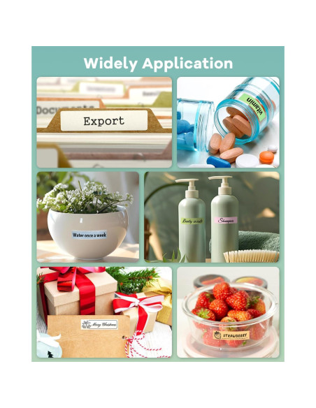 Impresora de Etiquetas Térmica Bluetooth Anycash N12 Portátil