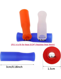 Juego de 24 Piezas Cubiertas de Silicona Mini Skater 8 Colores 2