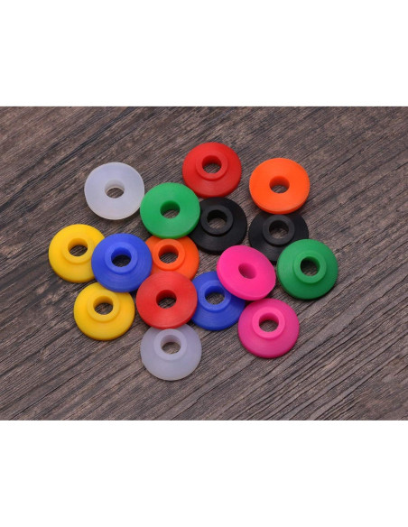 Juego de 24 Piezas Cubiertas de Silicona Mini Skater 8 Colores