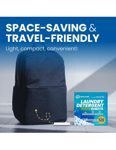 Hojas de Detergente para Ropa Maravello - 120 Lavados, Aroma Fresco 2