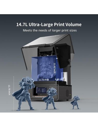 Impresora 3D de Resina ANYCUBIC Photon Mono M7 MAX 7K 298x164x300mm