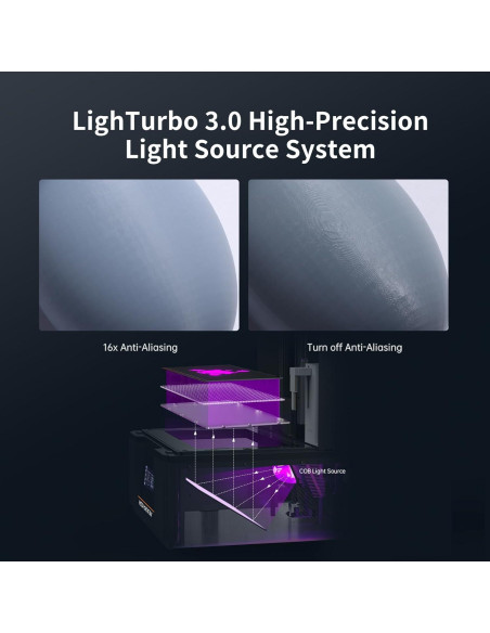 Impresora 3D de Resina ANYCUBIC Photon Mono M7 MAX 7K 298x164x300mm