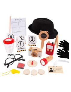 Kit de Espía para Niños Yunhe Xinqiao con Sombrero y Lupa