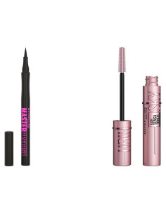 Paquete Maybelline: Máscara Sky High y Delineador Líquido Negro
