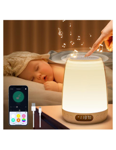 Máquina de Sonido Luz Nocturna One Fire para Bebés 14 Sonidos