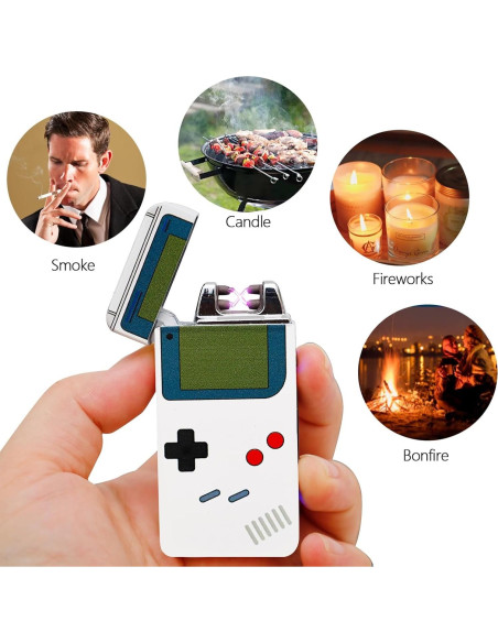 Encendedor de arco recargable USB Genérico estilo clásico Encendedor de arco recargable USB Genérico estilo clásico