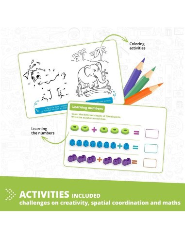 Engino Maker Junior - Kit de Construcción 10 Modelos para Niños 4+