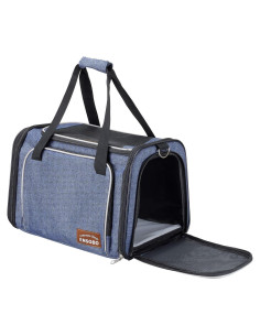 Transportín para Perros y Gatos ENSOBO 44x29x29cm Aprobado