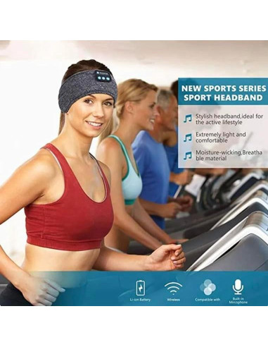 Auriculares Bluetooth Inalámbricos para Dormir Premiur UM7733