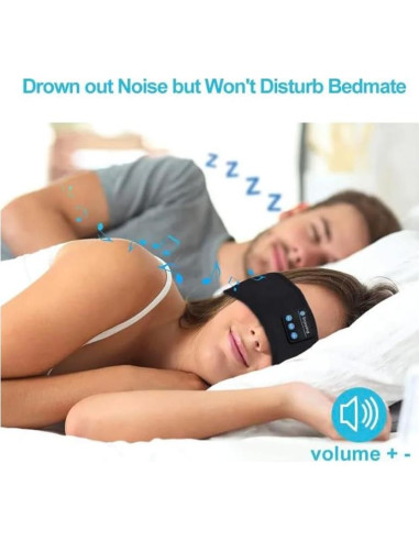 Auriculares Bluetooth Inalámbricos para Dormir Premiur UM7733