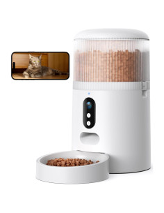 Comedero Automático Faroro 4L con Cámara HD 3MP