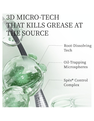 Gel Voluminizador Champú Seco Spes 80ml Control Aceite 24h