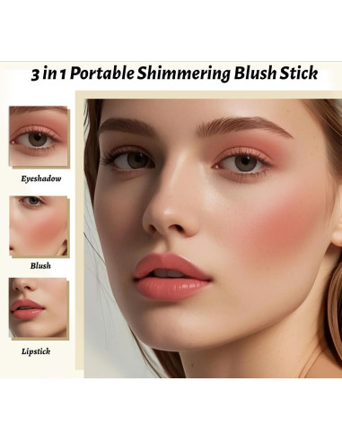 Tinte Gelatinoso para Labios y Mejillas Lingyun - 4 Colores