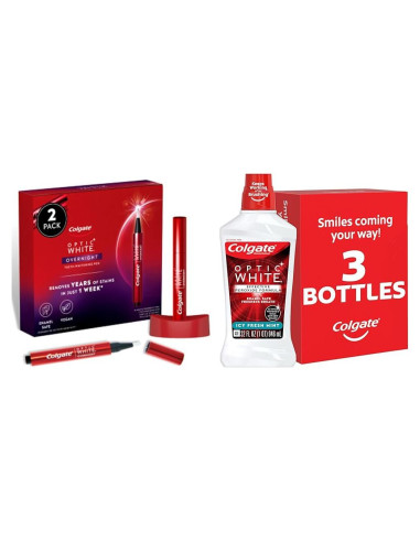 Bolígrafo Blanqueador de Dientes Colgate Optic White 2 Unidades