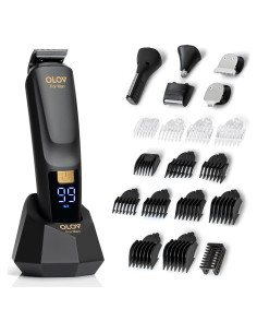 Recortadora de Barba OLOV Y-72 21 Piezas Aseo Hombre