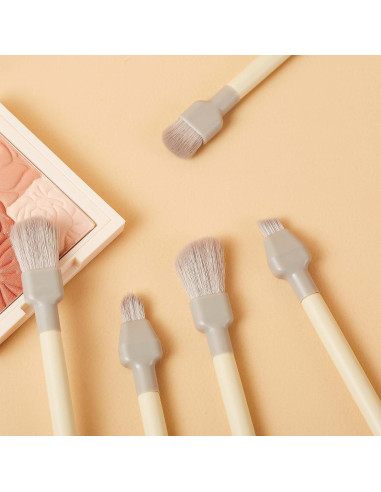 Juego de Brochas de Maquillaje Profesional COSHINE 7 Piezas