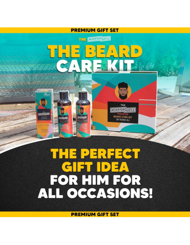 Kit de Cuidado de Barba EverydayHustle 3 en 1 - Champú, Acondicionador y Aceite
