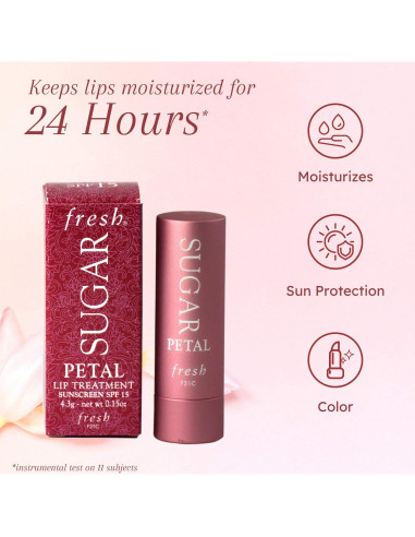 Tratamiento Labial Fresh SPF 15 Pétalo 4.25g Nutritivo
