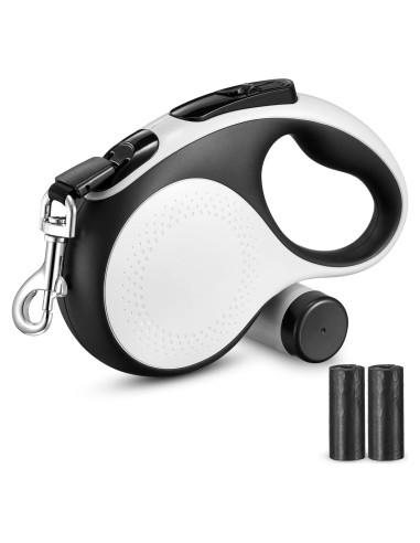Correa de Perro Retráctil LMVVC 4.88m con Dispensador