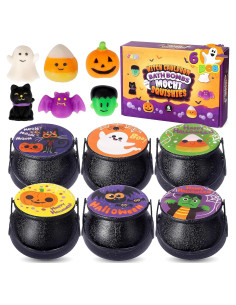 Bombas de Baño Temáticas Halloween Joyin - 6 Paquetes con Juguete