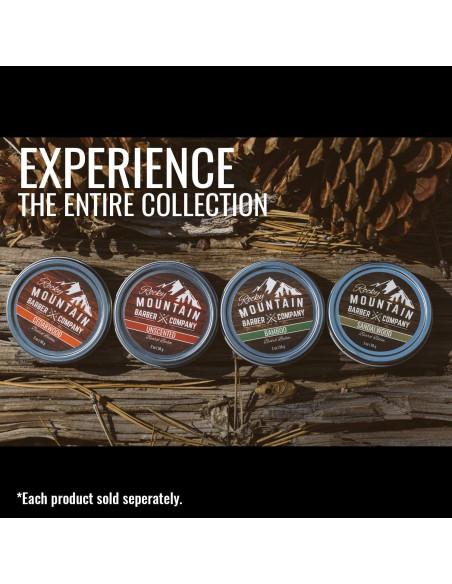 Bálsamo para Barba Rocky Mountain - 100% Natural 56g