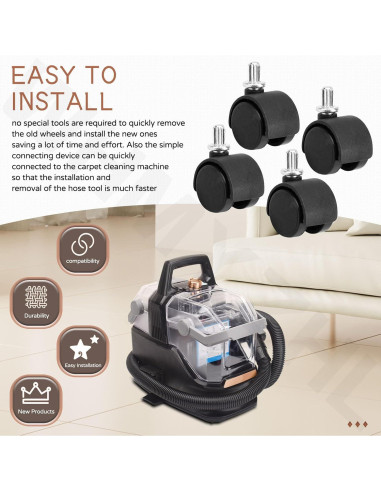 Herramienta de Manguera Autolimpiante Bissell 3532 con 4 Ruedas