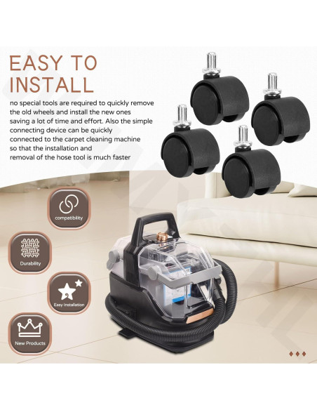 Herramienta de Manguera Autolimpiante Bissell 3532 con 4 Ruedas