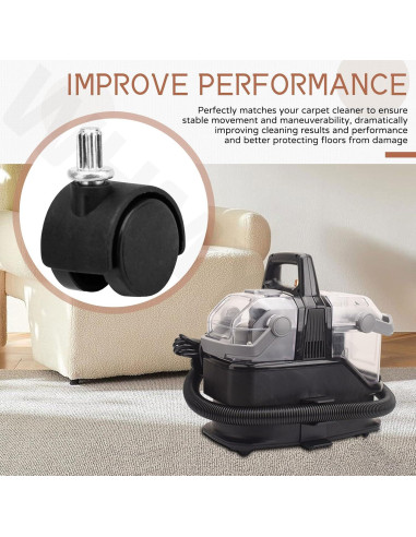 Herramienta de Manguera Autolimpiante Bissell 3532 con 4 Ruedas