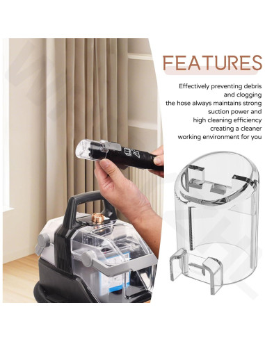 Herramienta de Manguera Autolimpiante Bissell 3532 con 4 Ruedas