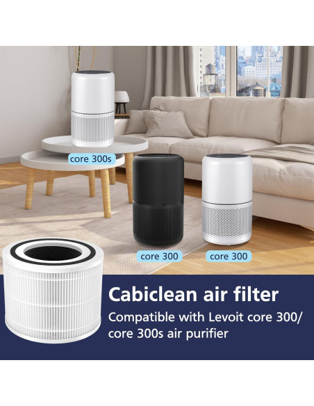 Filtro de Reemplazo HEPA H13 Cabiclean Core 300 - 2 Paquetes