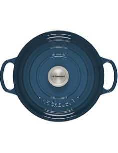 Olla de Hierro Fundido Enameled Le Creuset 4.2L Verde Profundo 2