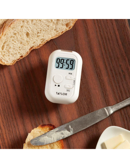 Temporizador Digital Taylor 5879 con Sonido, Luz y Vibración